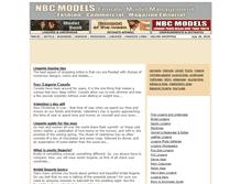 Tablet Screenshot of lingerie.nbcmodels.com