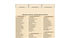 Desktop Screenshot of model-agency.nbcmodels.com