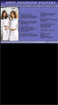 Mobile Screenshot of fashionportal.nbcmodels.com
