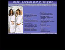 Tablet Screenshot of fashionportal.nbcmodels.com